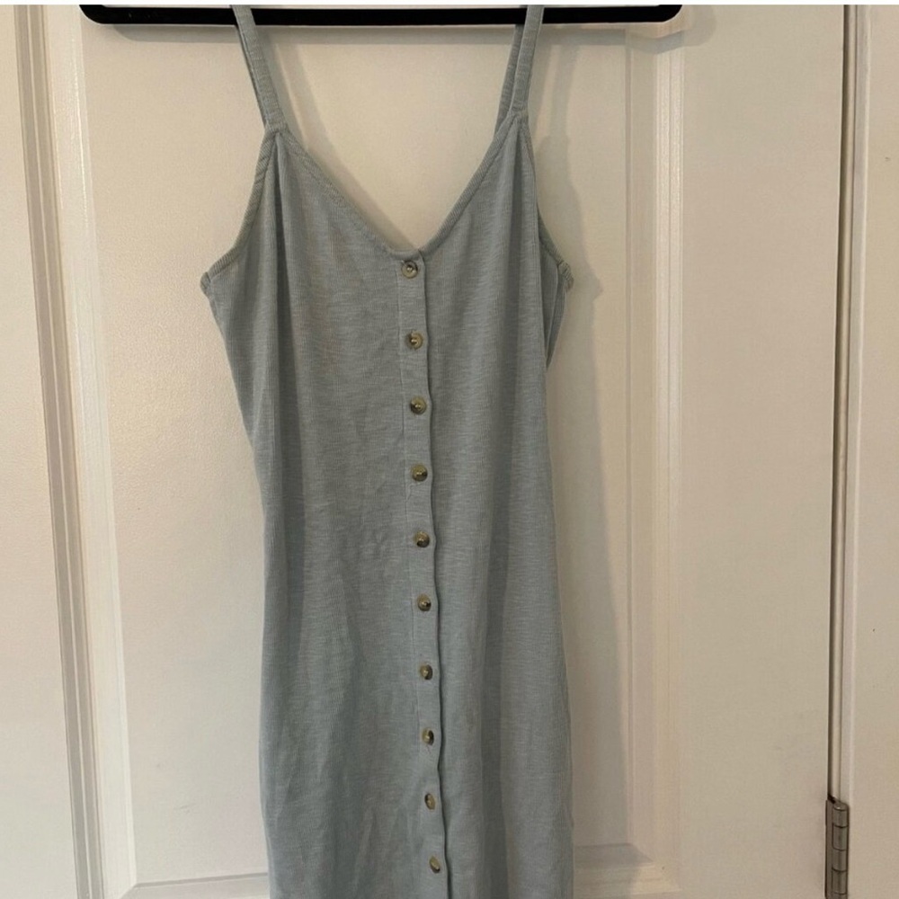 light blue free people dress
